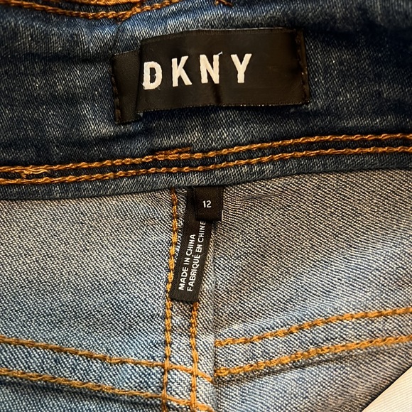 Girls Size 12 DKNY Stretch Denim Jeans - Picture 3 of 4